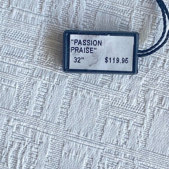 Butler FAC 32" Passion Praise Crystal Silver Necklace - Picture 8 of 11